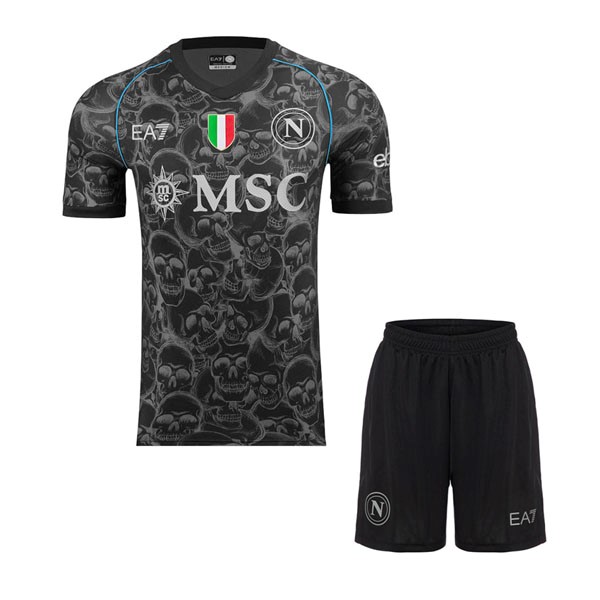 Trikot Napoli Halloween Edition Kinder 2023-2024